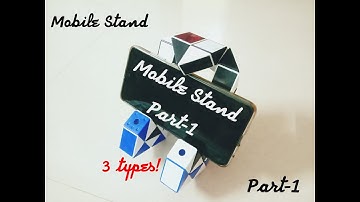 SNAKE CUBE MOBILE STAND OF 3 TYPES (Part-1)