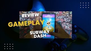 HANDCAM OF GAMEPLAY AND REVIEW GAME : SUBWAY DASH screenshot 3