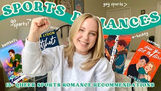 Celebrity Queer Sports Romance Recommendations ⚽🏒🏀 | BEST lgbtqia+ romances w/ hockey, baseball, soccer, etc. Profile