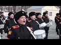Тренировка сводного расчета Екатеринбургского СВУ к параду в честь 76-летия Победы