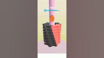 Helix stack jump 3D gaming videos best gameplay stack jump balls 🏀 #shorts #youtubevideo #helixstack