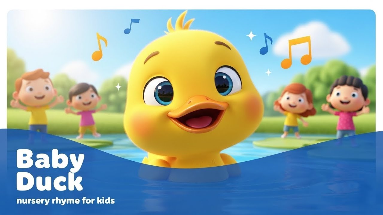 🦆🎵 Утенок | Милые детские песенки про животных для малышей и детей 🎶