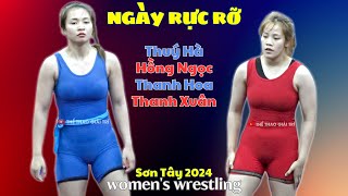 🤼‍♂️🦀👙 Ngọc, Hà Nay Bỗng Đẹp Lạ Làm Sao #Womenwrestling #Vatcotruyen2024 #Vatnu2024