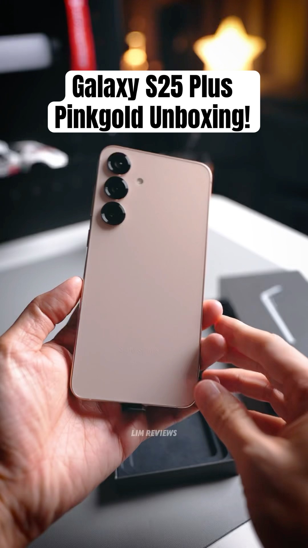 Beautiful PINKGOLD Galaxy S25 Plus colorway! #galaxys25plus - YouTube