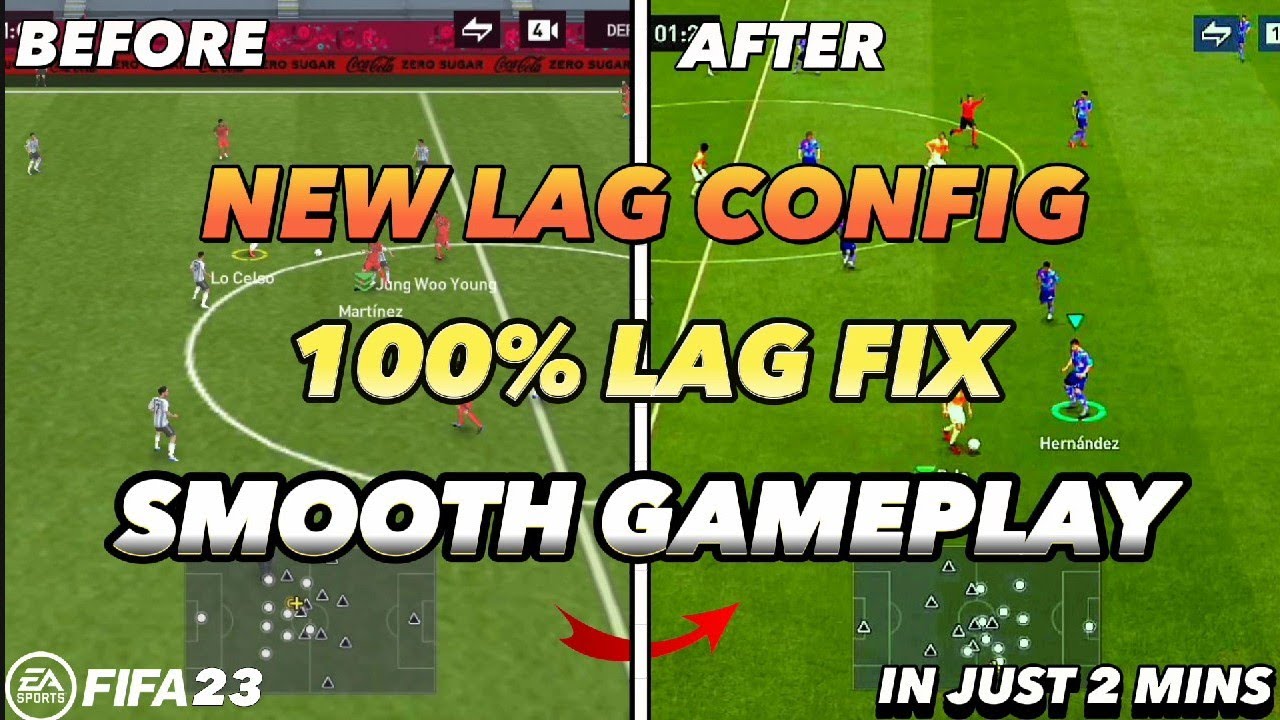 Is your fifa 23 gameplay laggy? Heres a fix! 😳