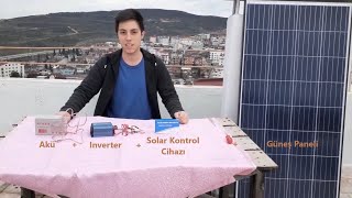 5 DAKİKADA GÜNEŞ PANELİ KURULUMU-Solar panel installation in 5 minutes #Renewable #Solar #Energy screenshot 5