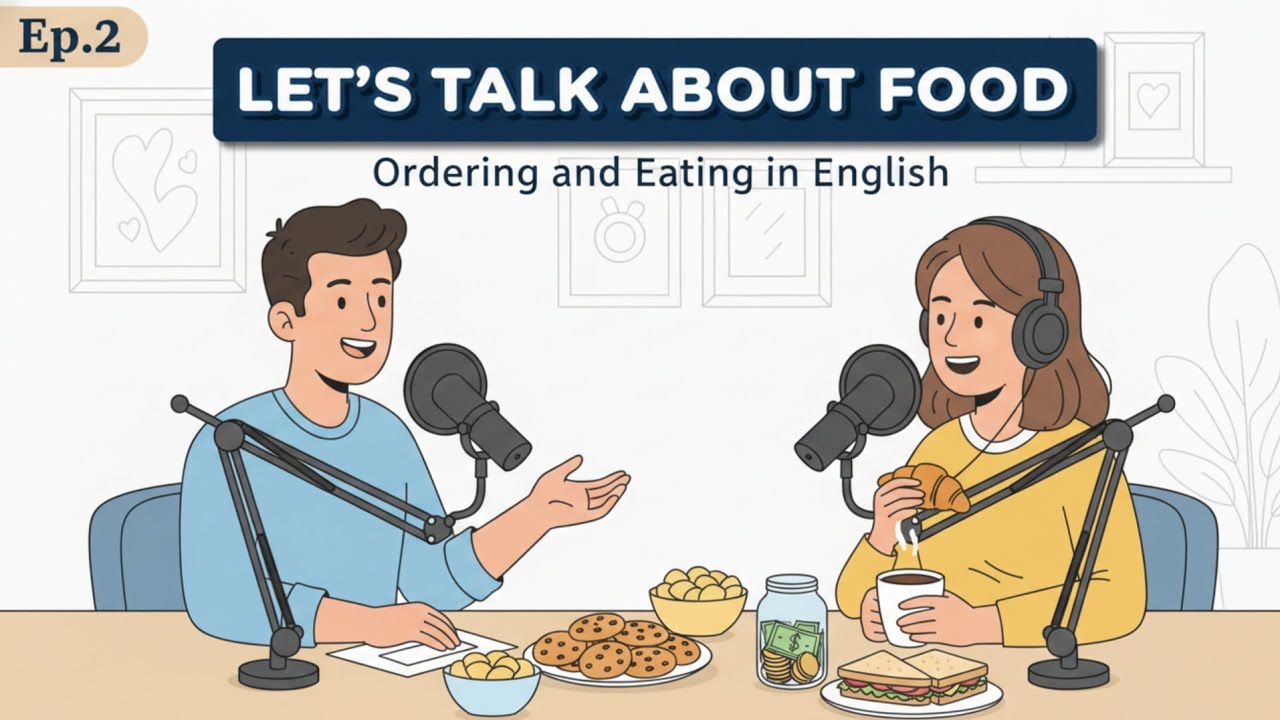 Let’s Talk About Food | Ordering and Eating in English 