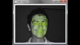 Active shape model fit