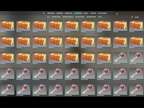 25 Fever Cases and 1 Recoil Case Opening - YouTube