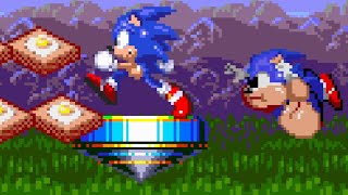Sonic XL Hunt and Eggs On Toast [Sonic 3 A.I.R. mods Gameplay]