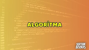 Algoritma Nedir, Nasıl olmalı ve Sözde Kod (Pseudocode)