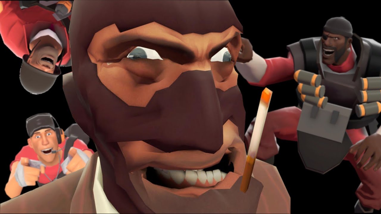 TF2 15.ai | Шпион сходит с ума из-за того, что над его рисунками смеются.
