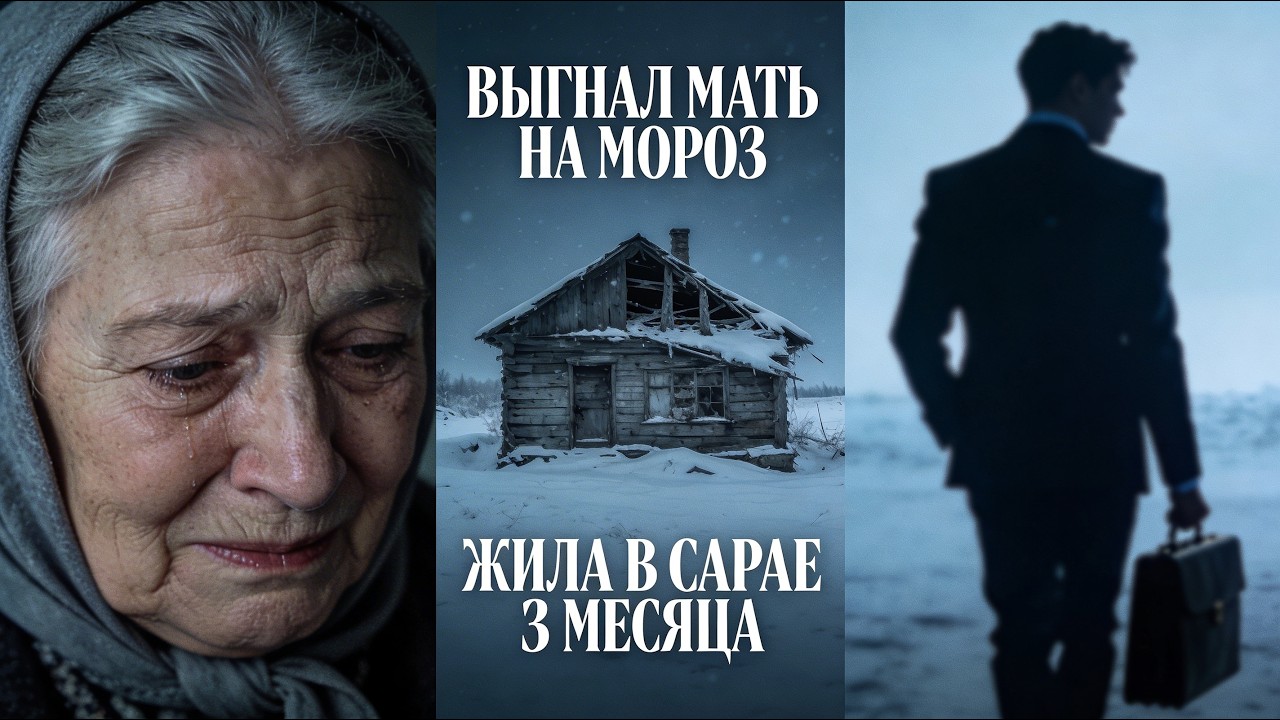 СЫН ВЫГНАЛ СТАРУЮ МАТЬ В ДЕРЕВЕНСКУЮ ХАЛУПУ ЗА 400 КМ! Через 2 года он стоял на коленях…