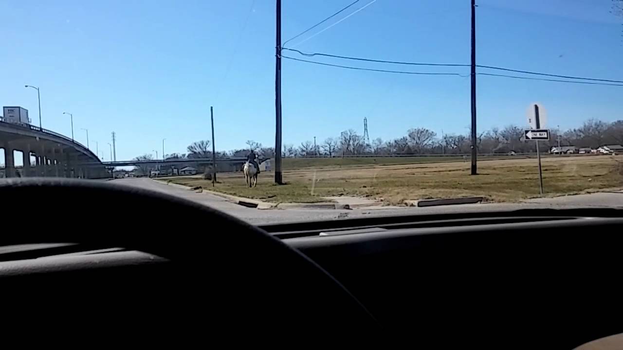 Waco Texas: Don't have a car? Simply take your horse down the street