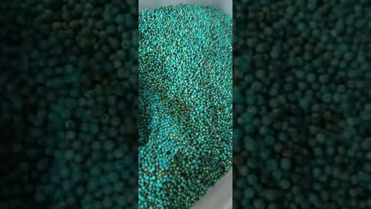 Green African Turquoise Beads Genuine Natural Grade AAA