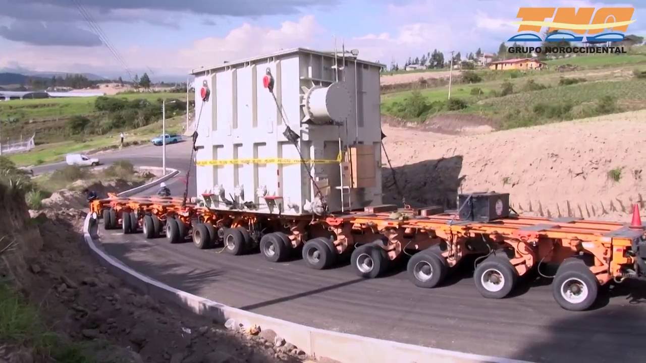 Transportes Noroccidental -Transporte de Transformadores y Reactores Proyecto Transmisión Eléctrica
