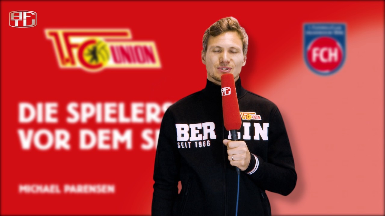 Michael Parensen vor dem Pokalspiel gegen Jena