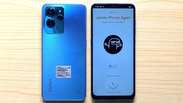 Incoming call & outgoing call Luna V6 Android 12