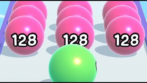 Very Satisfied Mobile Games Ballrun 2048 Gameplay | Max Level 850-860 #ballrun2048gameplay