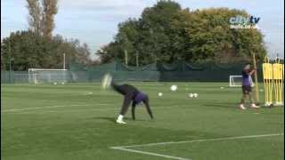 SCORPION KICK! Mario Balotelli - Inside Training at Manchester City