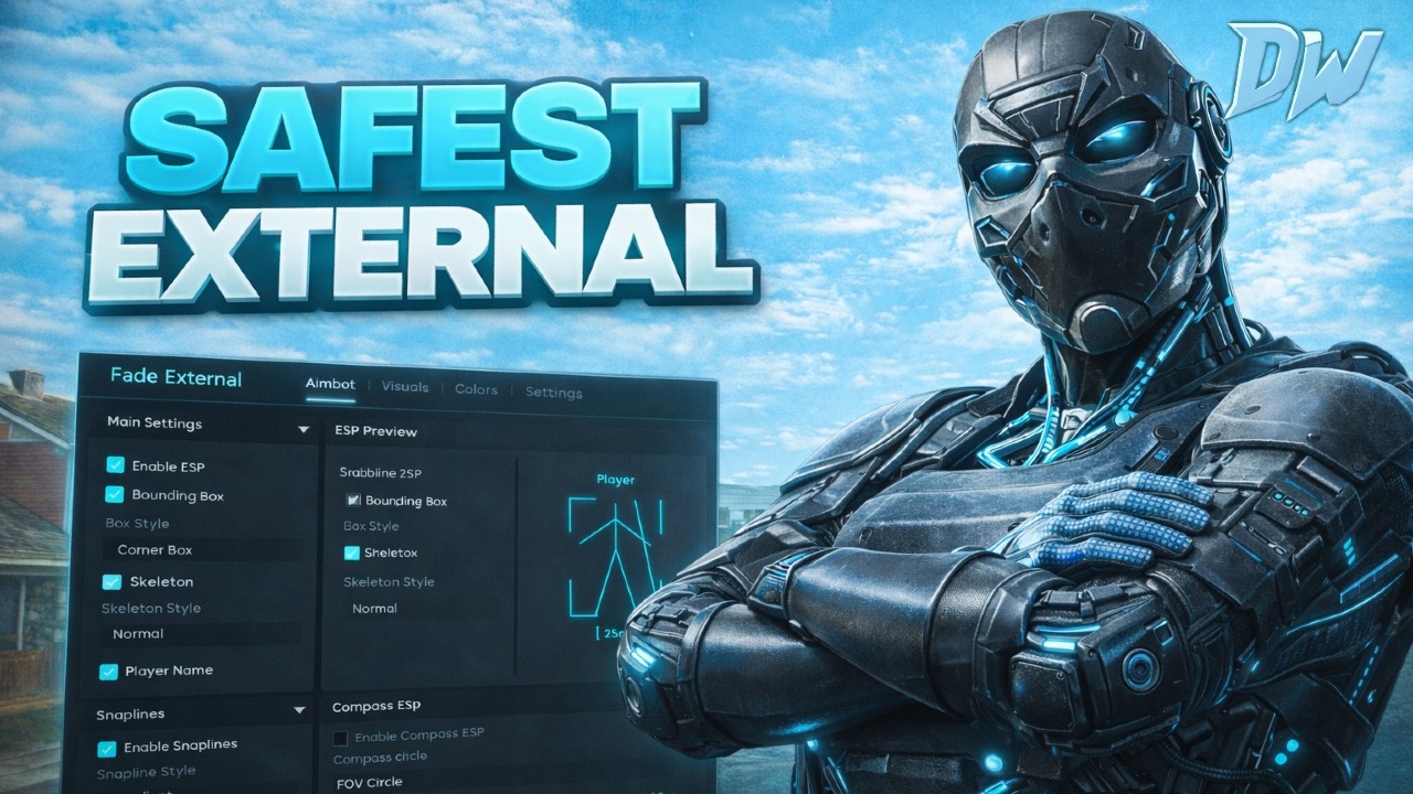 😱 Safest External Cheat on 2026 (DraxWare On Top)