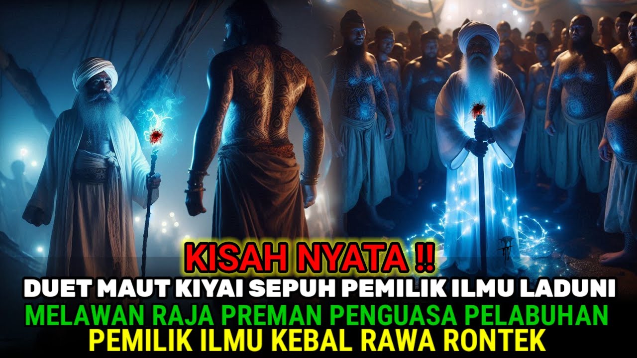 KISAH NYATA❗ ILMU LADUNI VS RAWARONTEK, SANG KIYAI MELAWAN RAJA PREMAN PENGUASA PELABUHAN 