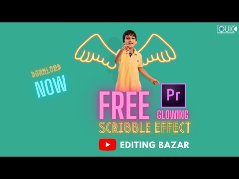 Free Glowing Scribble Effect Download for Premiere Pro