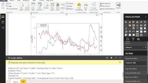 R Visuals in Power BI - Dual Y-Axis Line Chart