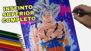 Son Goku Instinto Superior ✍️ ] - Pt.1 SketchBook