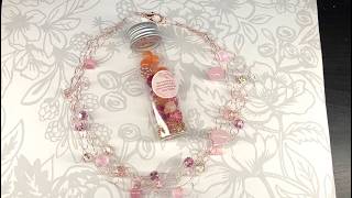 DIY Crochet-Inspired Beaded Necklace
