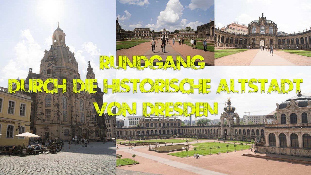 Rundgang durch die historische Altstadt von Dresden