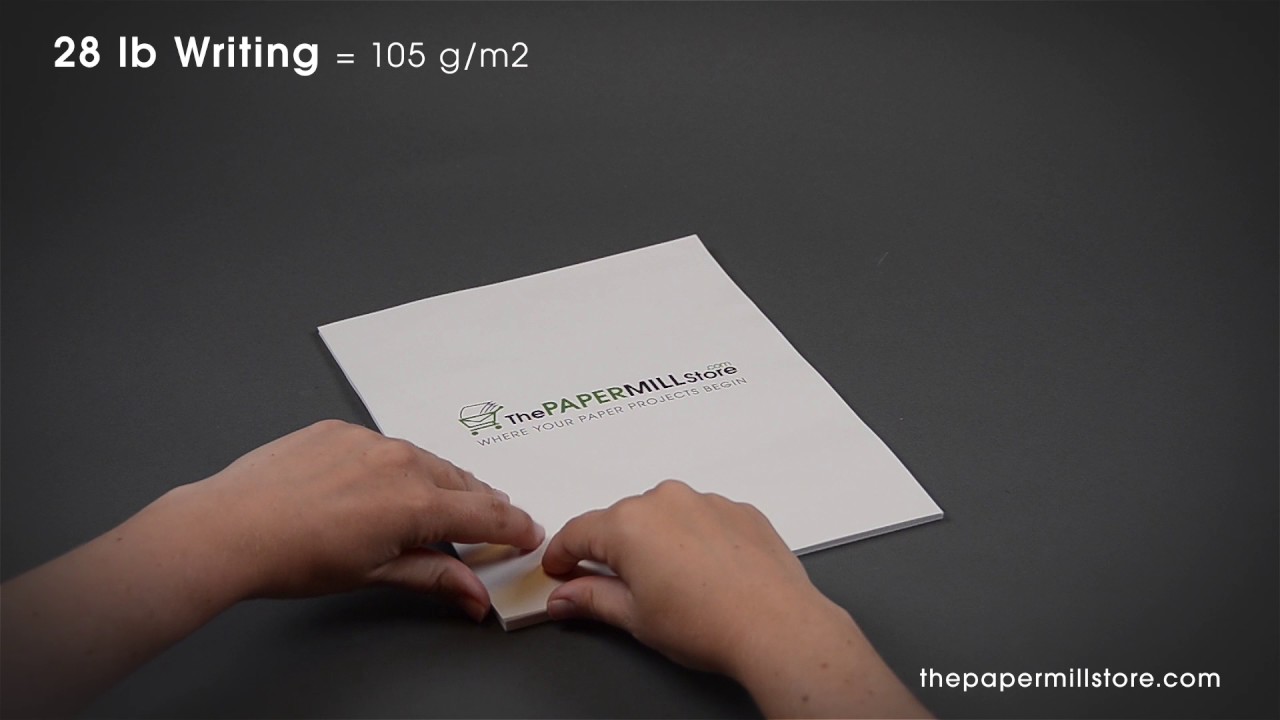 28 lb Writing YouTube