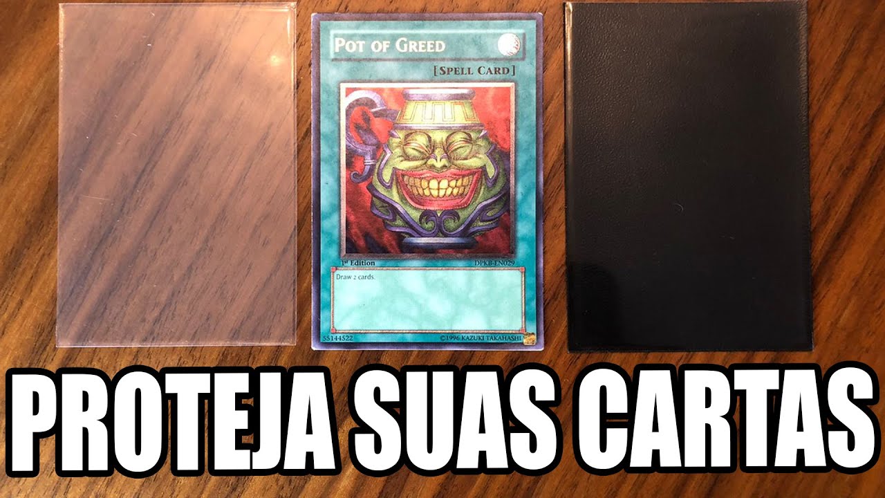 Como fazer Double-Sleeve em suas cartas de Yu-Gi-Oh! (E porque você DEVE fazer isso)