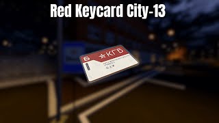 Red Keycard City-13 Project Delta