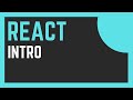 Introduction to React: React Crash Course For Beginners Tutorial