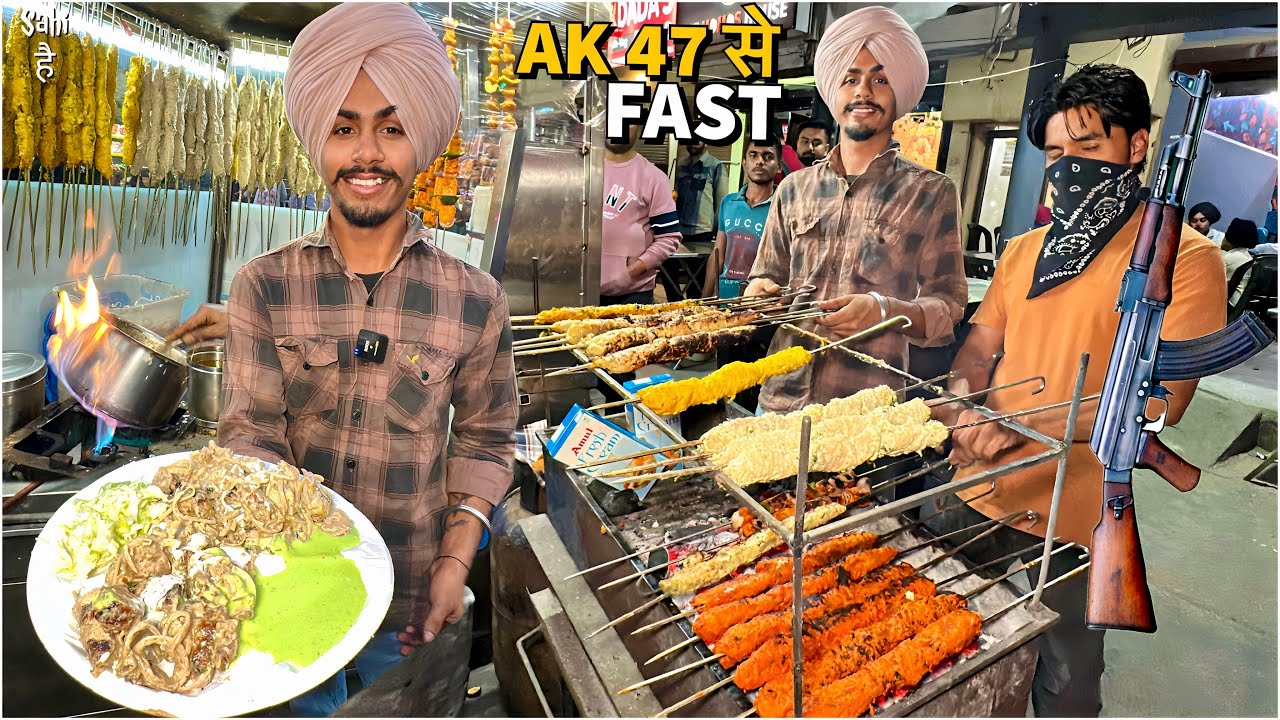 Speedy 99/- Mr Bijlee Singh ka AK 47 Punjabi Food | Street Food India