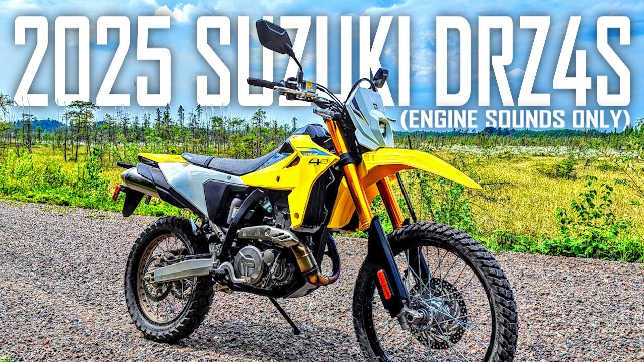 2025 Suzuki DRZ4S Woods Ride (Engine Sound Only)