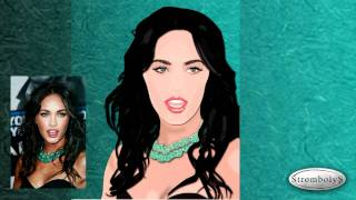 Megan Fox Vector