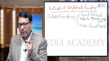 Demo Lecture of CS Professional (Corporate Funding & Listing in Stock Exchanges)By: CS Sangeet Kedia
