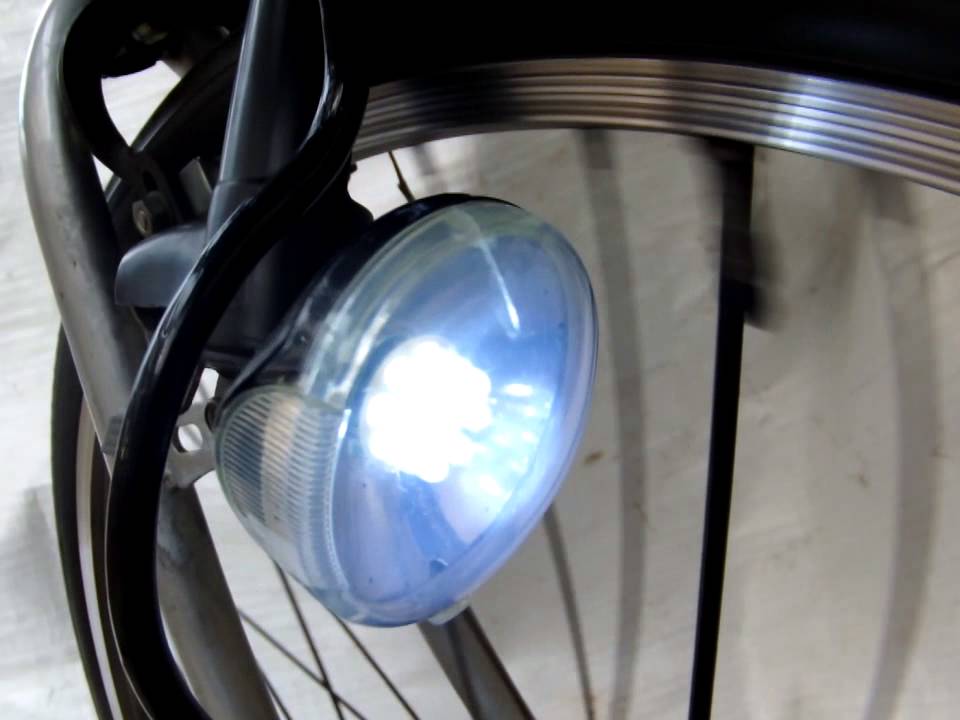 自転車 led ライト ダイナモ