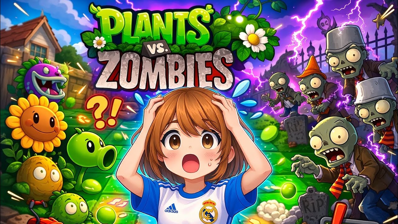 حاولت أوقف الزومبي… بس كانوا كثير! 😭🧟‍♂️