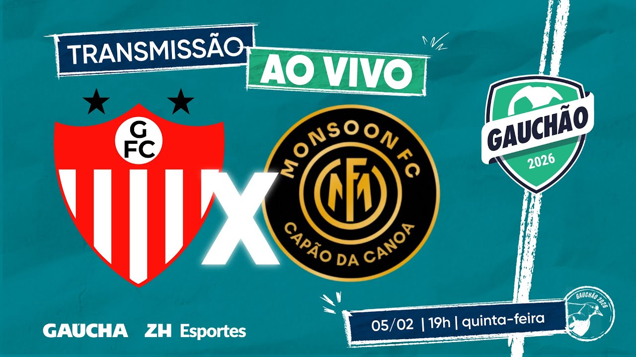 JOGO SUSPENSO: GUARANY DE BAGÉ 0x0 MONSOON | QUADRANGULAR DO REBAIXAMENTO | GAUCHÃO | 05/02/2026