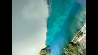 Rhone and Arve  confluence.#river#nature#switzerland#naturesounds #naturephotography#swimming#river screenshot 4