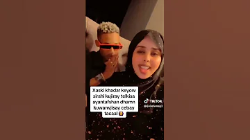 Shaadiyo Sharaf Khadar Keyow Maxaa Ka Dhaxeyo Jcyl Mise Raxo 