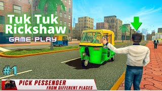 Modern Tuk Tuk Auto Rickshaw Driving #1 | android gameplay | screenshot 3