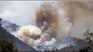 Massive Californian wildfire forces evacuations