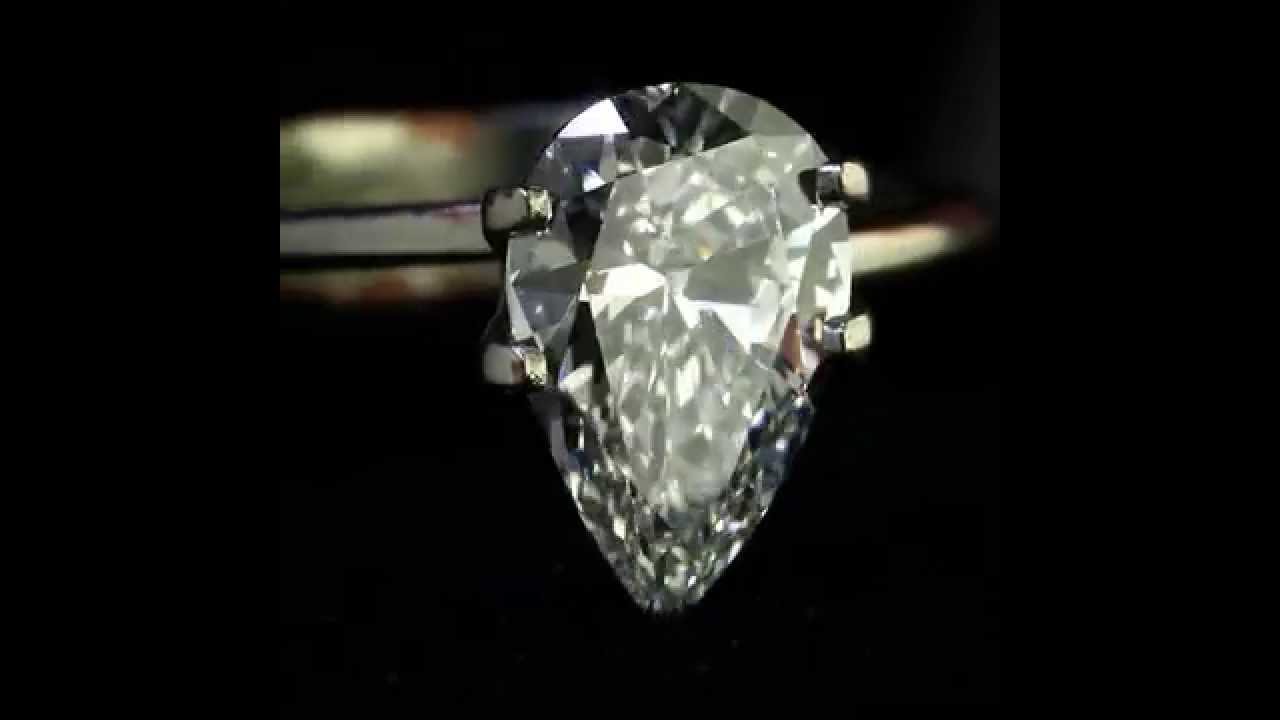 2.52 Ct Pear Shape D VVS2
