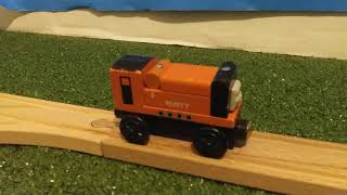 Thomas Wooden Railway 2003 Rusty The Little Diesel Review.