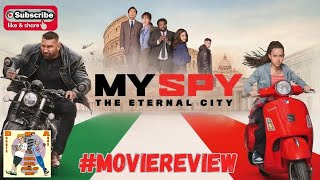 My Spy The Eternal City   #MovieReview Dave Bautista Chloe Coleman