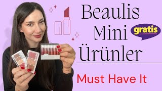 Beaulis Mini Ürünlerle Makyaj - Must Have It Serisi Tek Marka Beaulis Makyaj